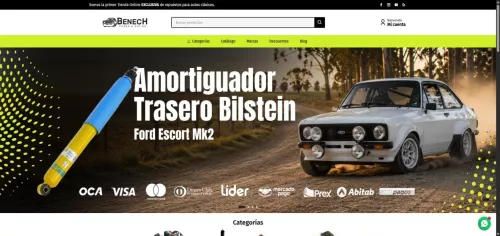 Diseño Web Uruguay Benech & Power