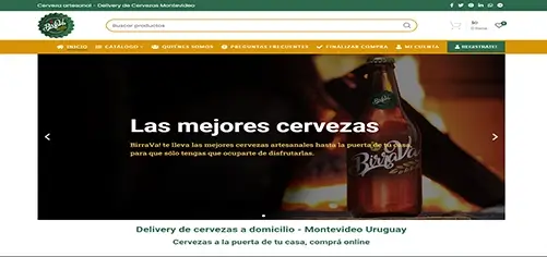 Diseño Web Uruguay BirraVa
