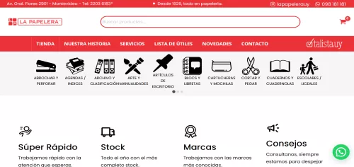 Diseño Web Uruguay La papelera