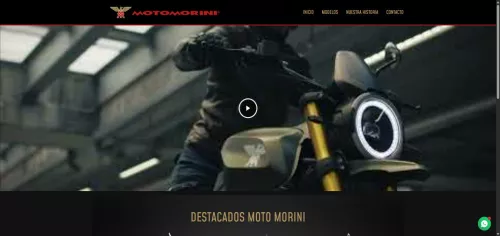 Diseño Web Uruguay Moto Morini Uruguay