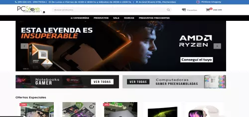Diseño Web Uruguay PC Store